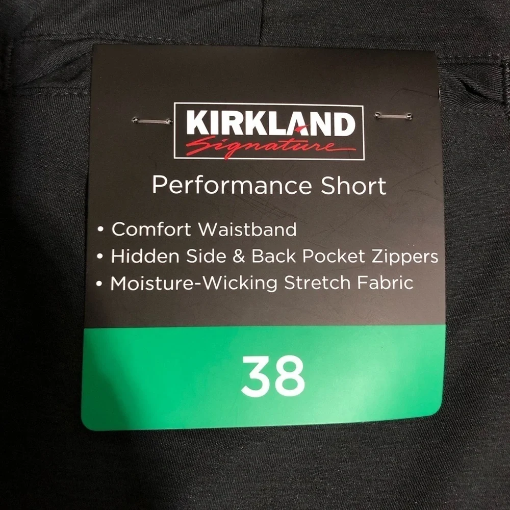 Kirkland Signature Men’s Performance Short - Stretch Shorts inseam 10 inch